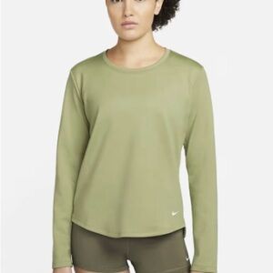 Nike Women's Sage Green Long Sleeve Tee
